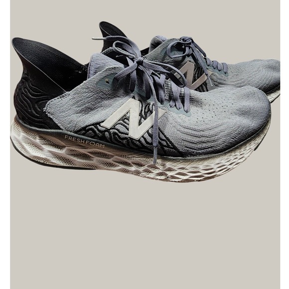 New Balance Fresh Foam 1080v10 Mens Running Shoes Grey Size 13 Comfort Wear - Picture 3 of 7